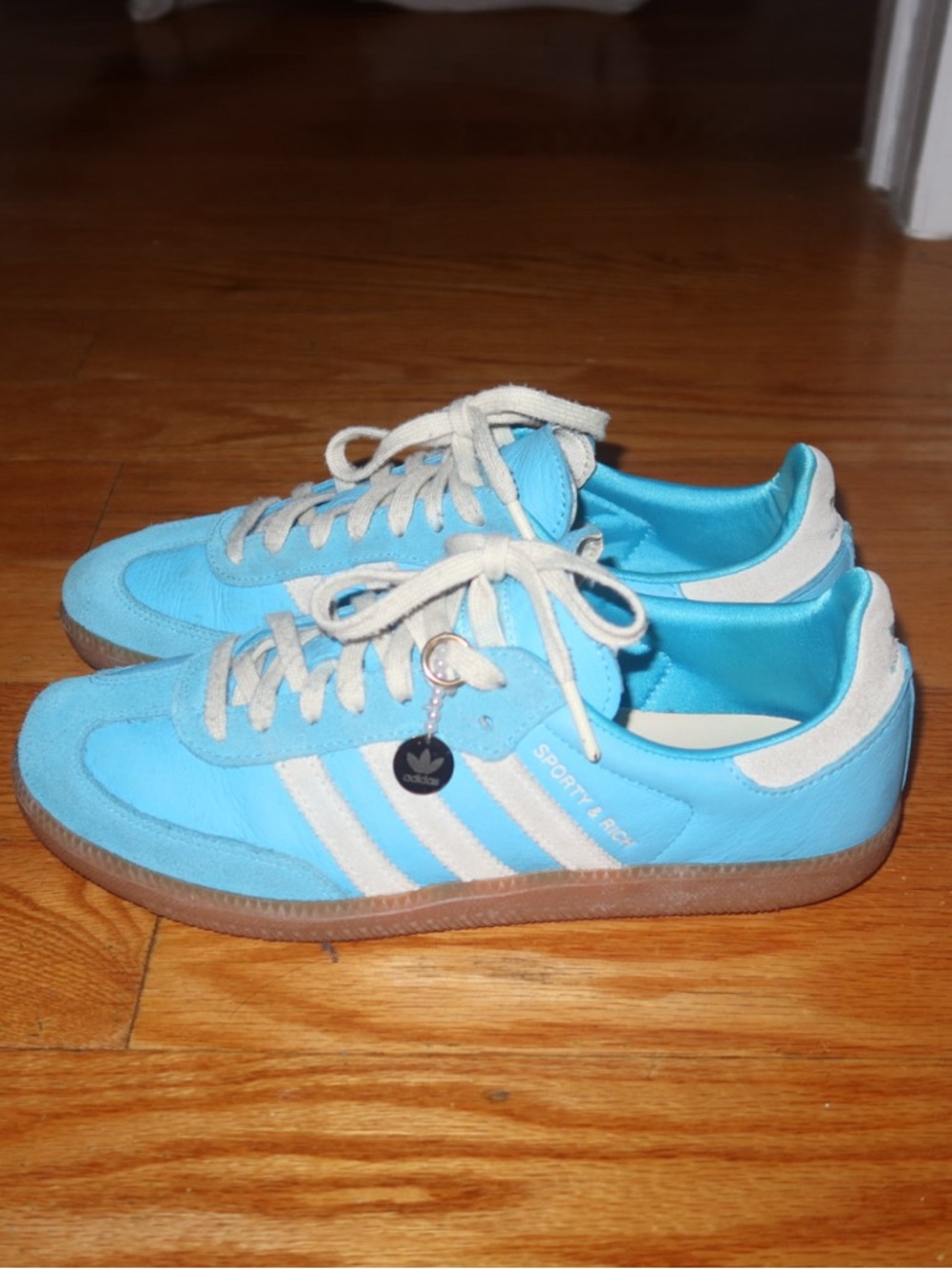 Sporty and Rich Blue Rush Samba OGs